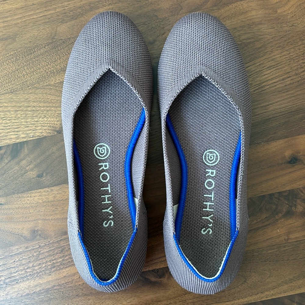Rothy’s ballet flats size 8 in Mink